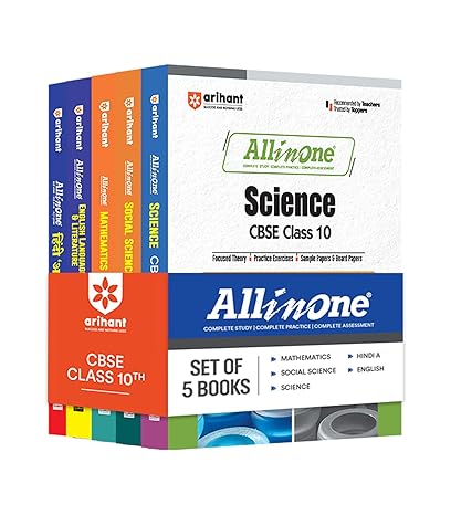 All In One Science, Social Science, Mathematics, English Language & Literature, HindiA, Class 10th Based On Latest NCERT For CBSE Exams 2025